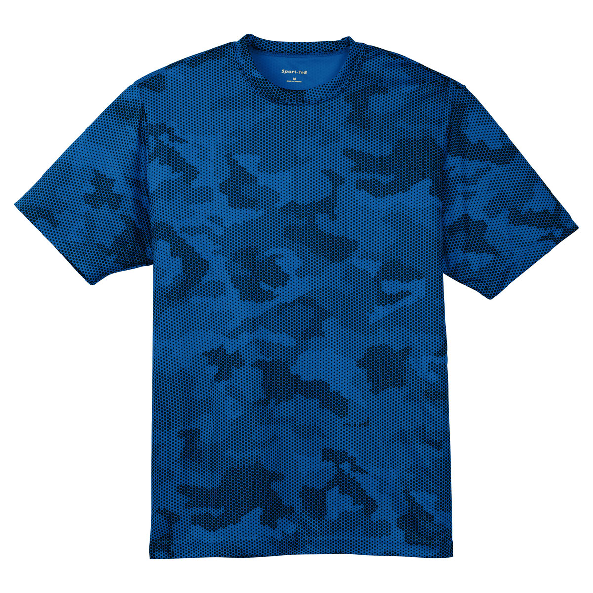 Sport-Tek Men's Stunning True Royal CamoHex Tee