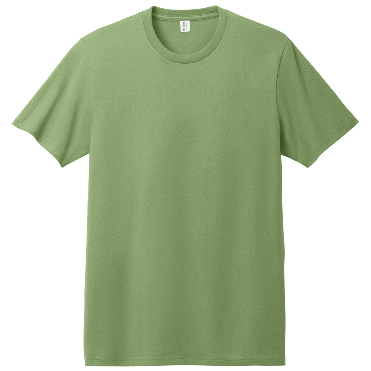 Allmade Unisex 'Olive You' Green Heavyweight Sustainable Cotton Tee - A Fashionable Eco - Choice