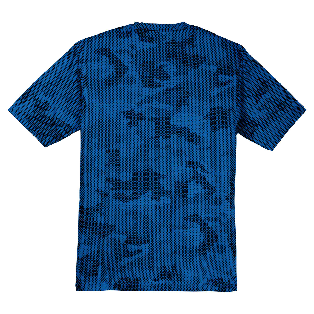 Sport-Tek Men's Stunning True Royal CamoHex Tee