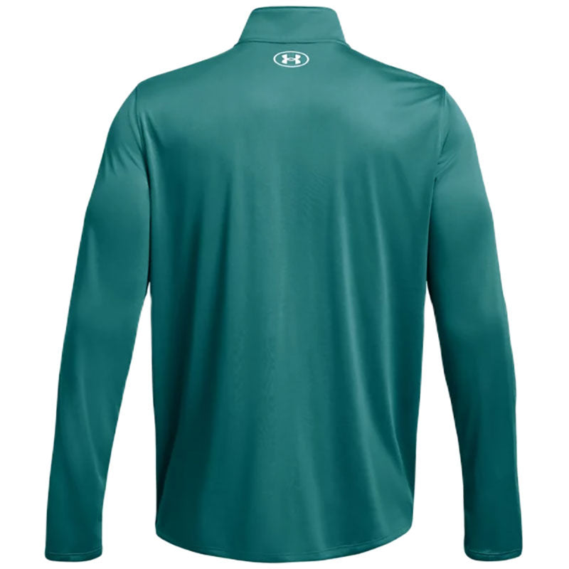 Under Armour Men's Coastal Teal/White Team Tech 1/4 Zip: A Stylish Fitness Essential