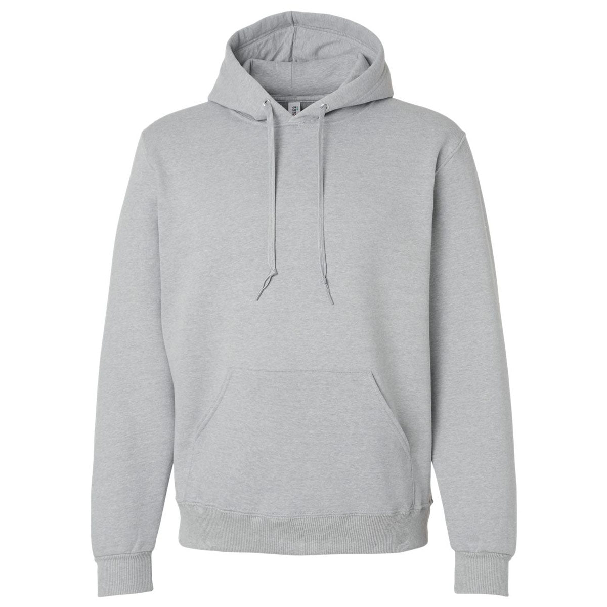 Jerzees Men's Frost Grey Heather Eco-Friendly Premium Blend Ring-Spun Hooded Sweatshirt - A Gift of Comfort