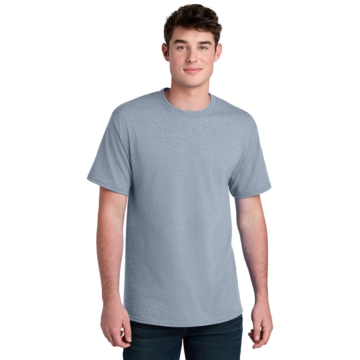 Port & Company Men's Athletic Heather Core Blend Eco-Friendly Tee