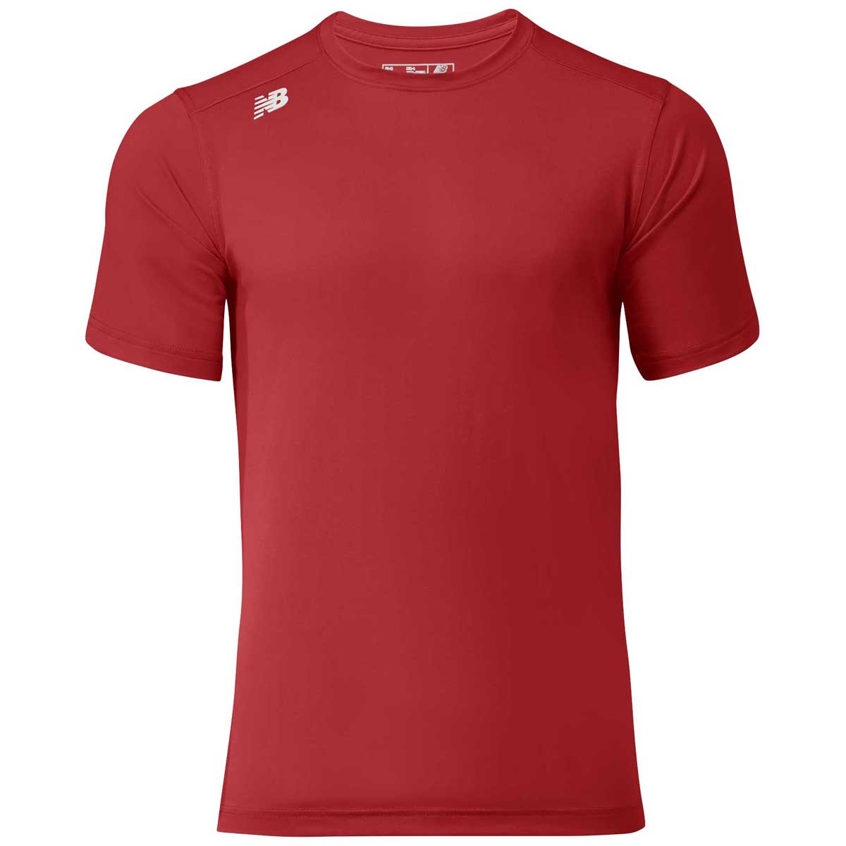 New Balance Men's Cardinal Short Sleeve Tech Tee: A Customizable Athleisure Essential