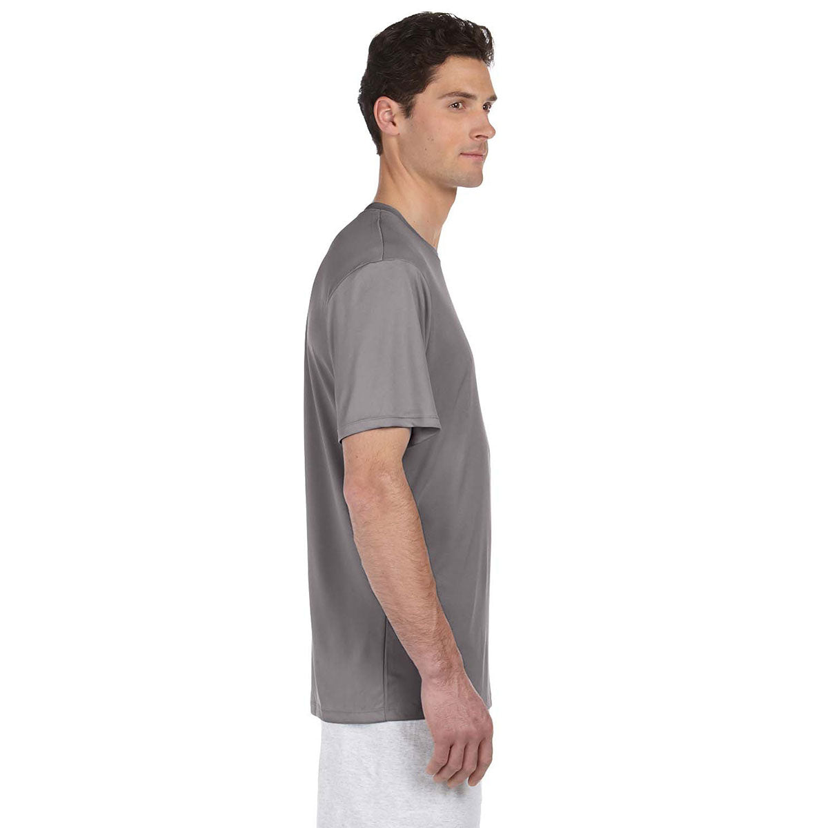 Hanes Men's Cool DRI FreshIQ Graphite T-Shirt - Ideal for Outdoor Adventures