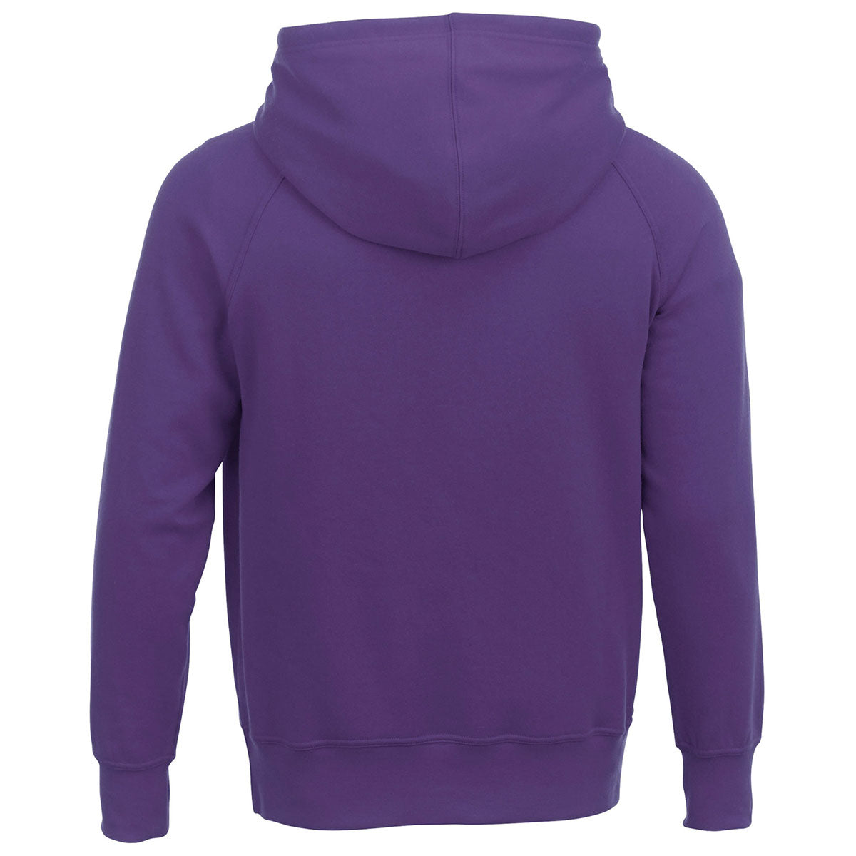 Elevate Men's Purple Dayton Fleece Hoody - A Stylish Comfort Essential