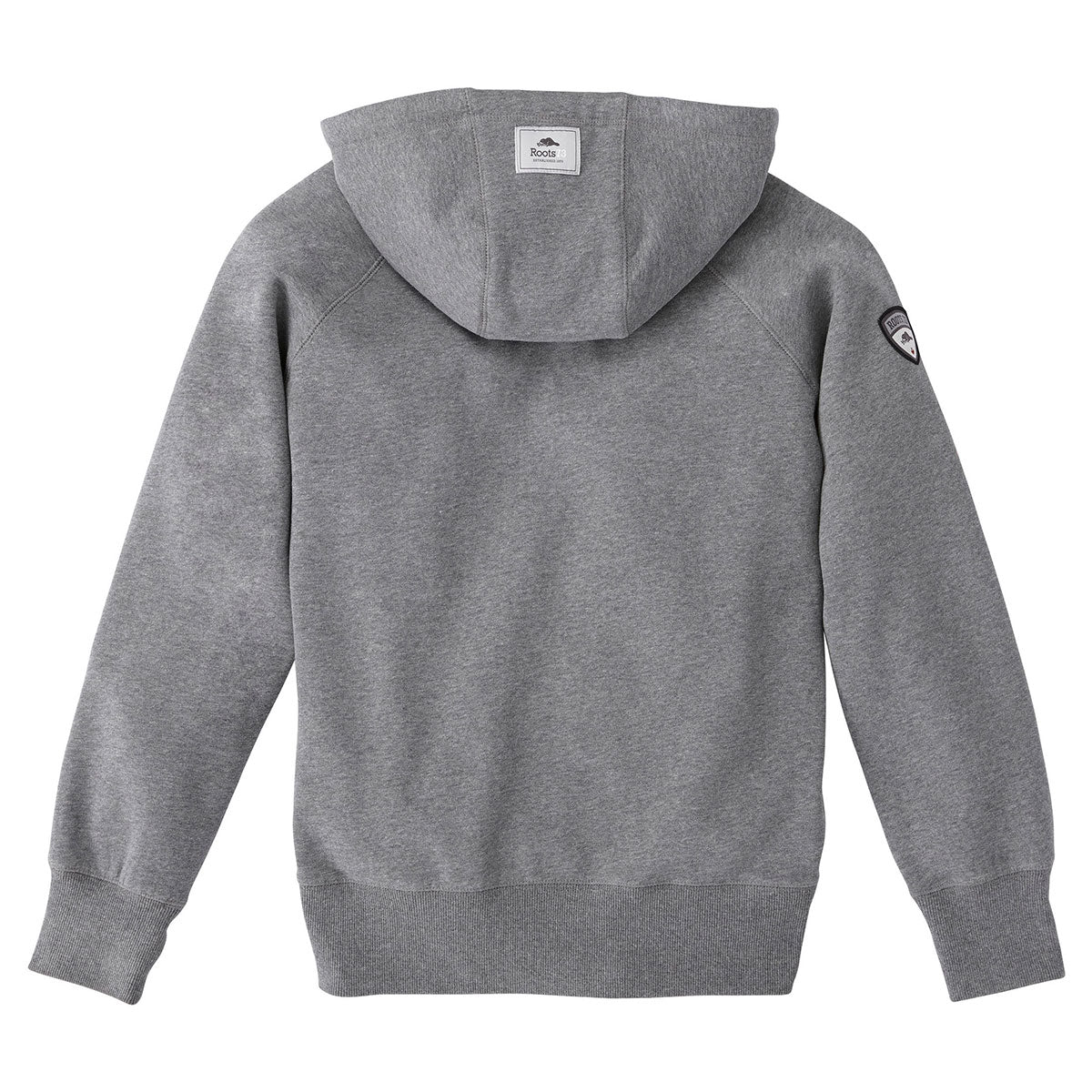 Roots73 Men's Charcoal Mix Riverside Full Zip Hoody - The Ultimate Chilly Day Essential