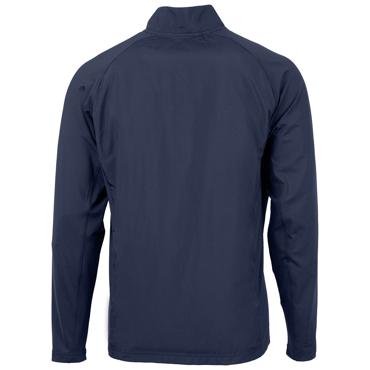 Cutter & Buck Men's Navy Blue Adapt Eco Knit Hybrid Recycled Full Zip Jacket - The Ultimate Versatile Gear
