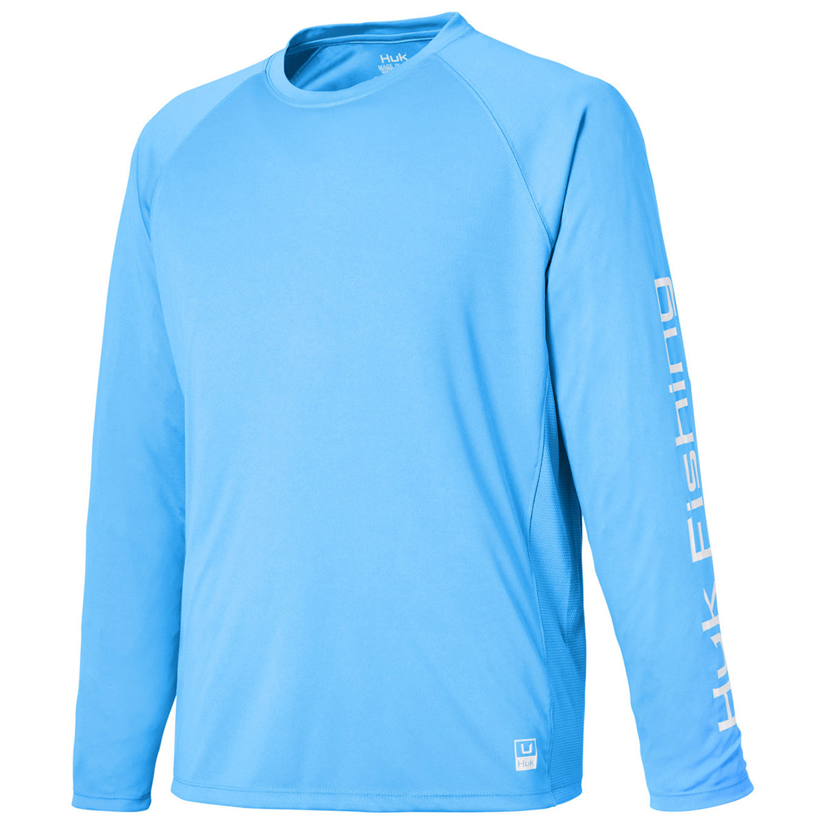 HUK Men's Marolina Blue Pursuit Long-Sleeve T-Shirt - Customizable & Versatile