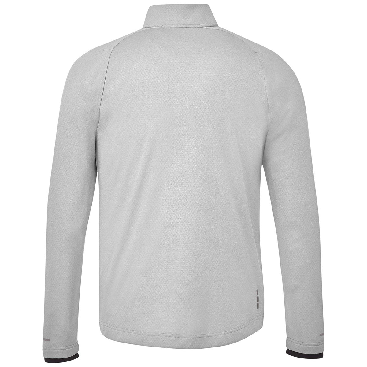 Elevate Men's Asgard Silver Heather Eco-Friendly Full Zip Performance Jacket