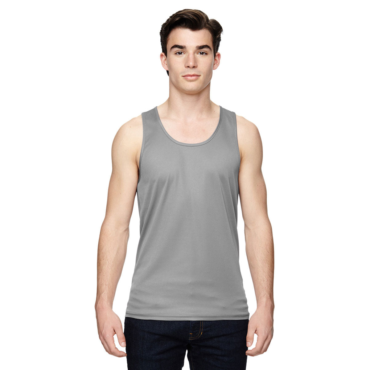 Augusta Sportswear Men's Stunning Silver Grey Training Tank