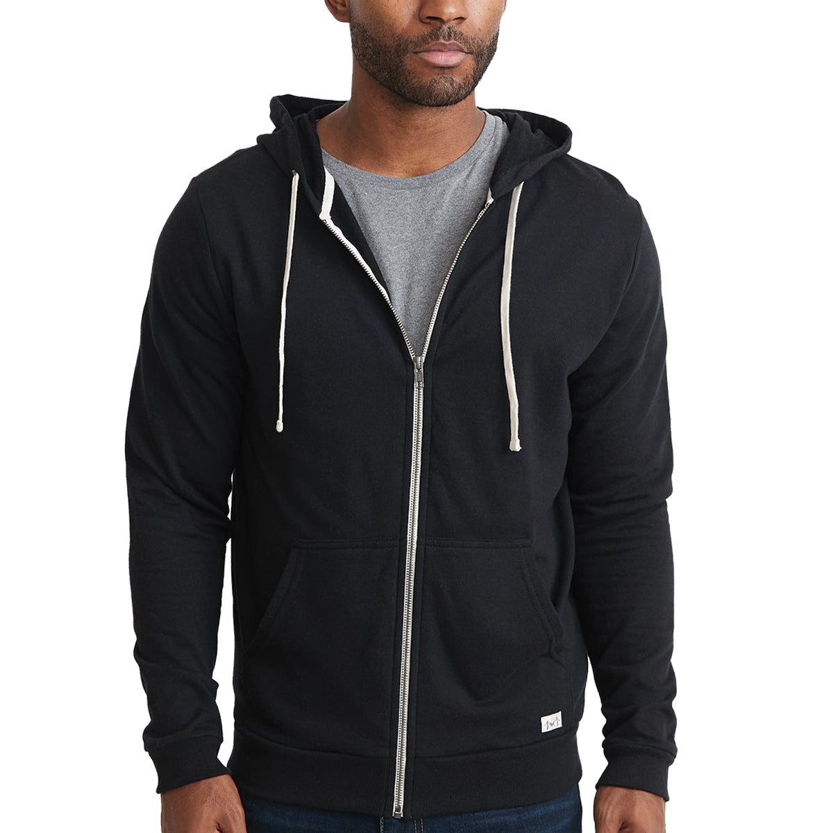 Marine Layer Men's Stylish Black Afternoon Hoodie