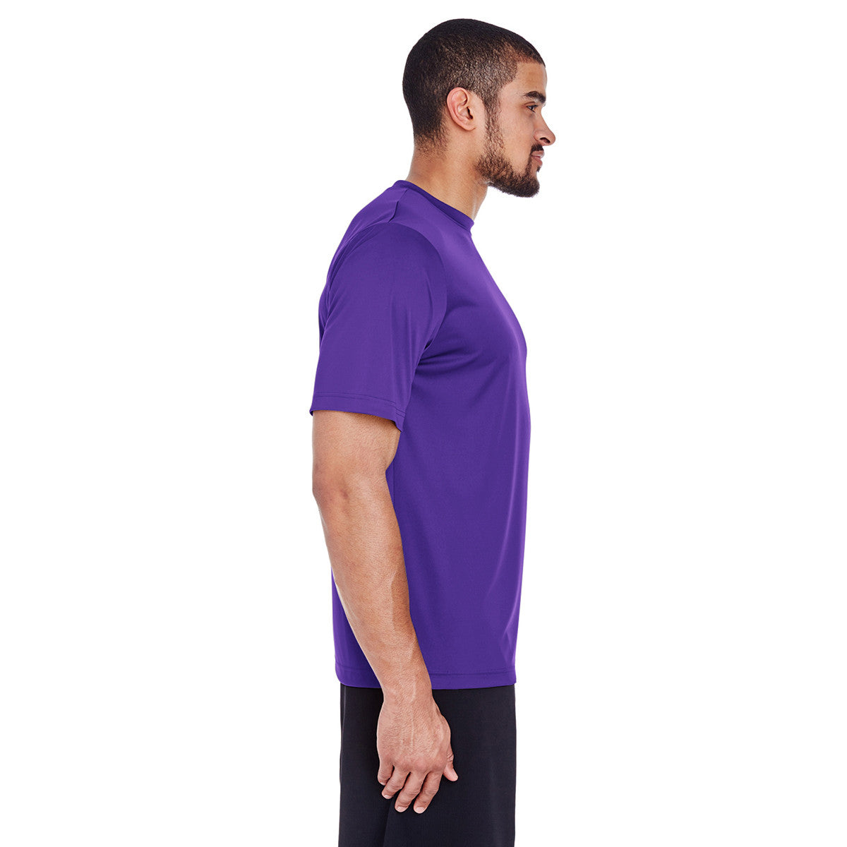 Team 365 Men's Purple Zone Performance Sports T-Shirt