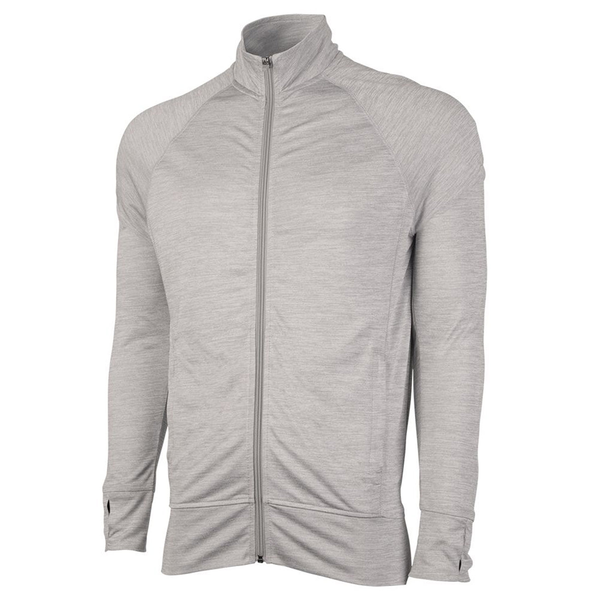 Charles River Men's Stunning Space Dye Grey Tru Fitness Jacket