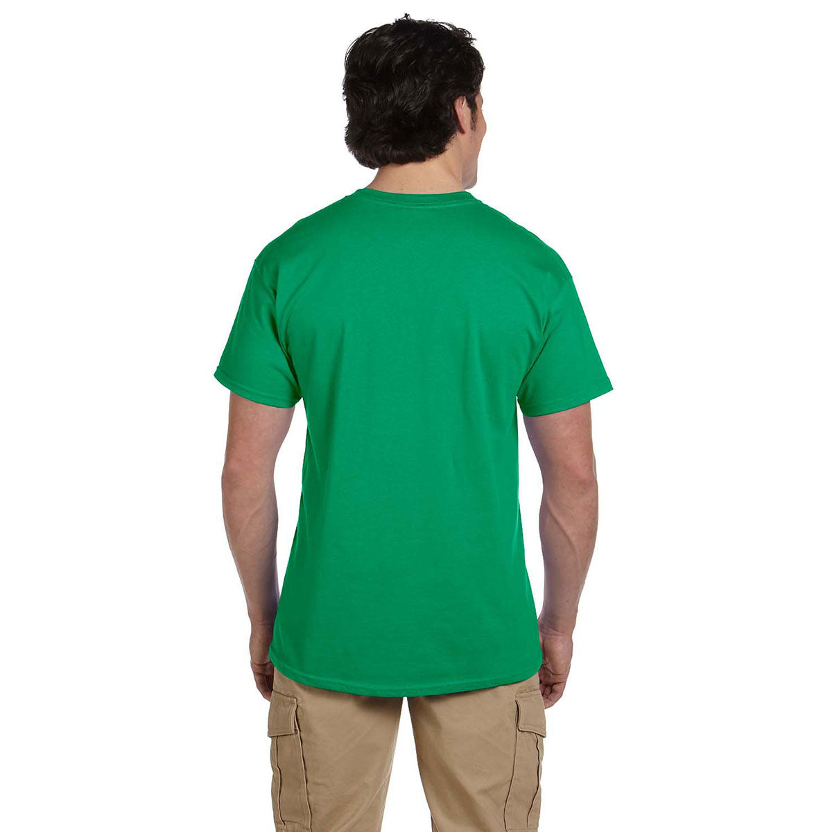 Hanes Men's Stylish Kelly Green 5.2 oz. 50/50 EcoSmart T-Shirt