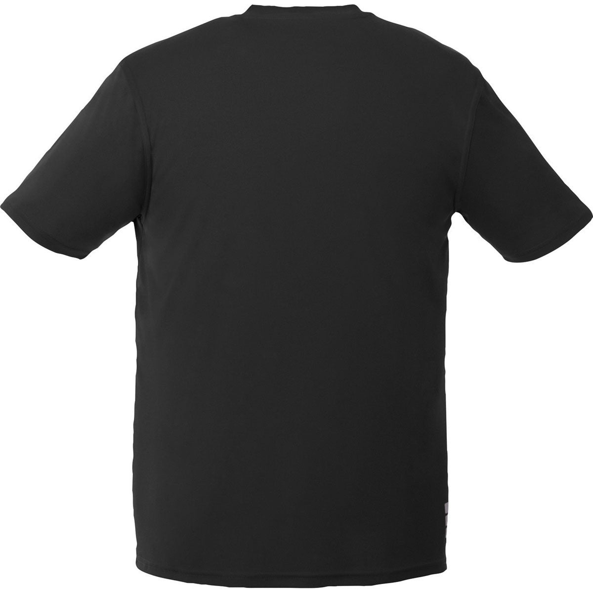 Elevate Men's Stylish Black Omi Short Sleeve Tech T-Shirt - A Must-Have for Your Brand