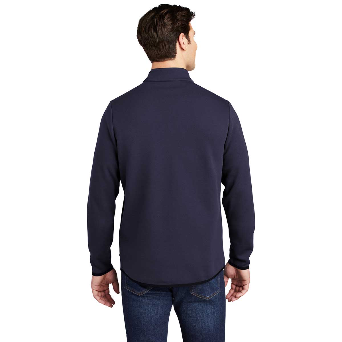 Sport-Tek Men's Navy Triumph Quarter Zip Pullover: Your Ultimate Fall Essential