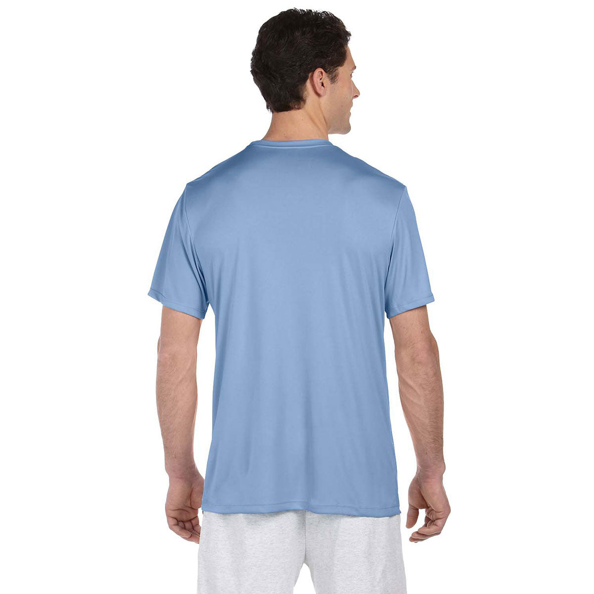 Hanes Men's Light Blue Cool DRI with FreshIQ: The Ultimate T-Shirt
