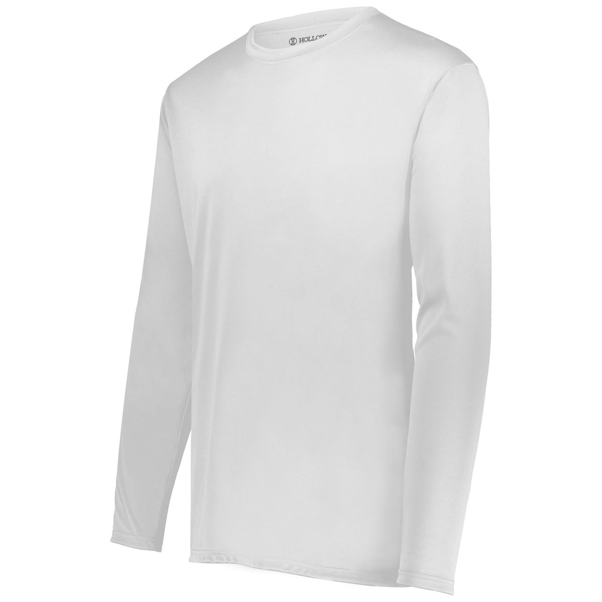 Holloway Men's Stunning White Momentum Long Sleeve Tee