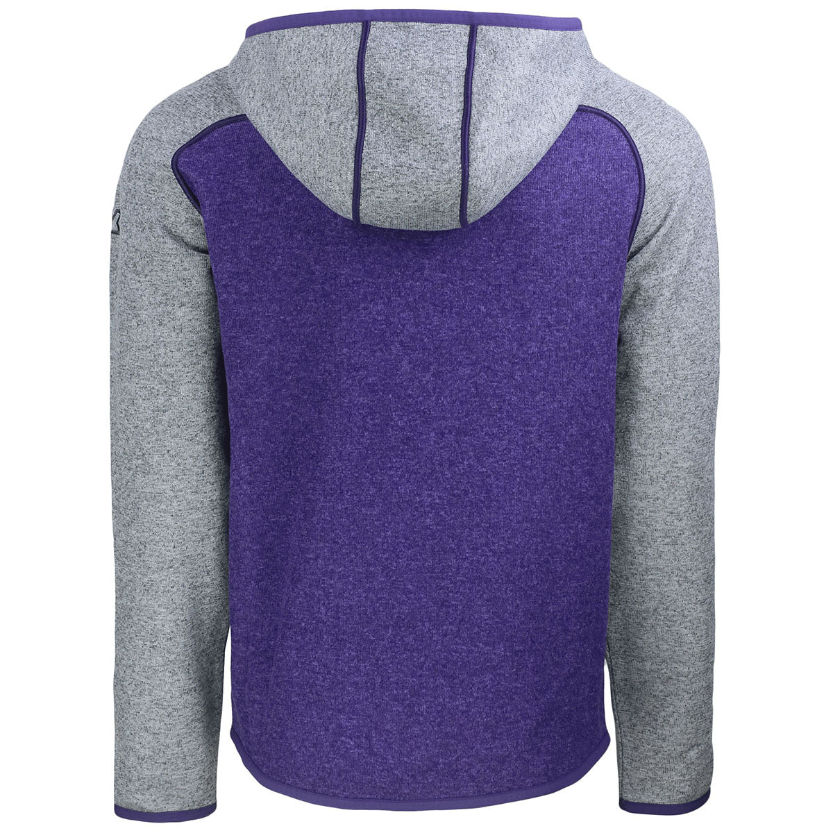 Cutter & Buck Men's College Purple Heather Jacket: Stylish and Warm
