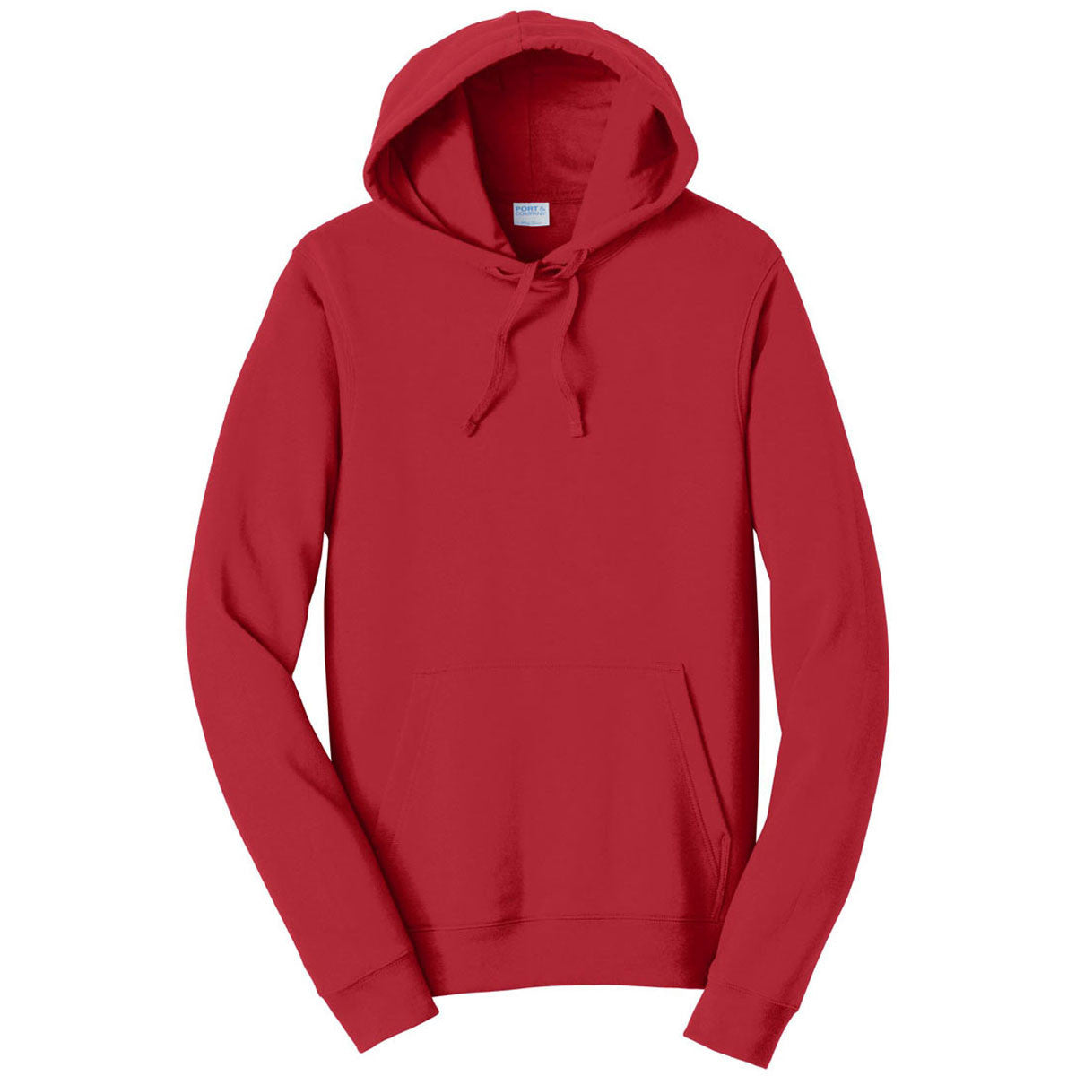 Port & Company Men's Cardinal Team Fleece Pullover Hoodie: A Fan-Favorite for Cold Days