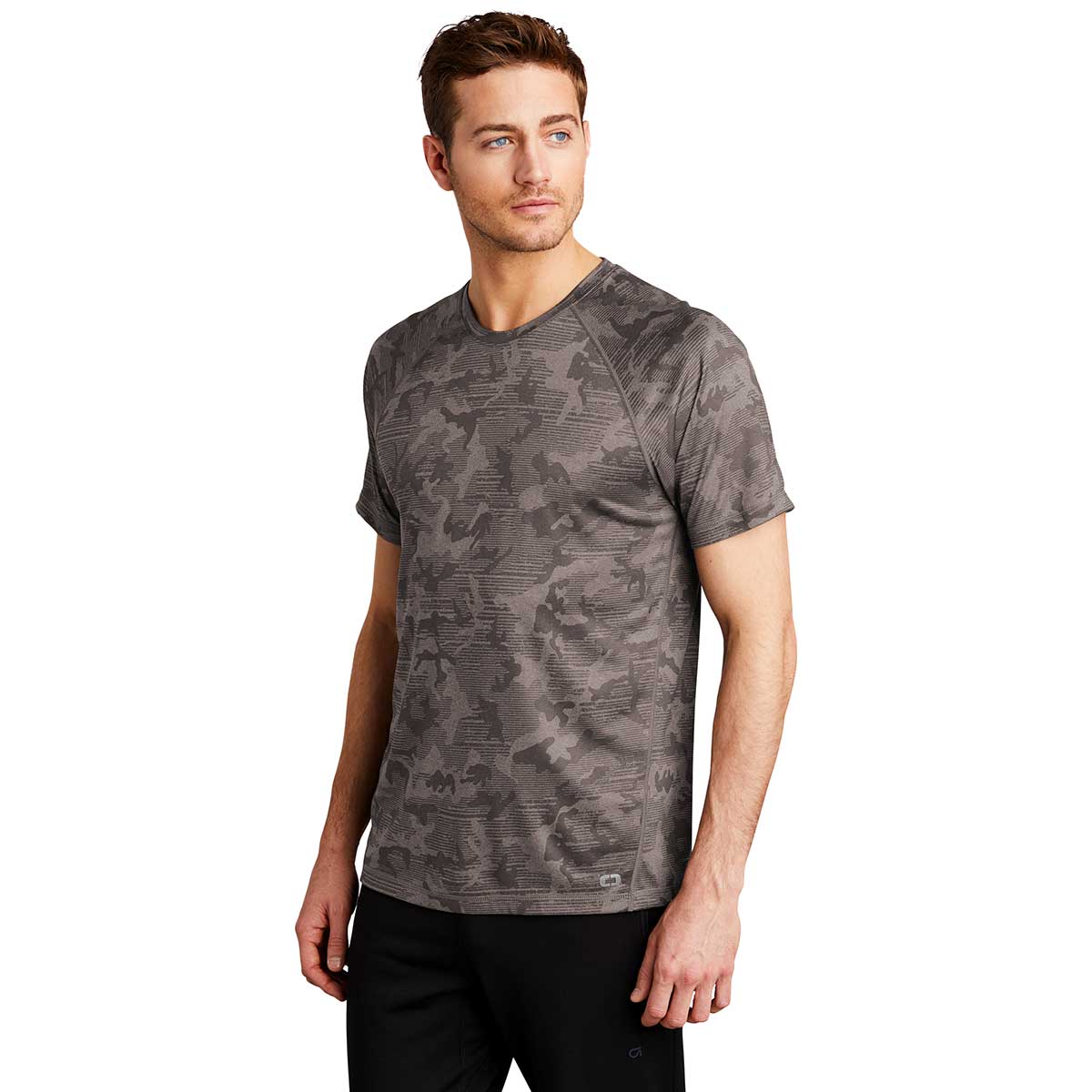 OGIO Men's Grey Camo Endurance Pulse Phantom Tee - Gear Up in Style!
