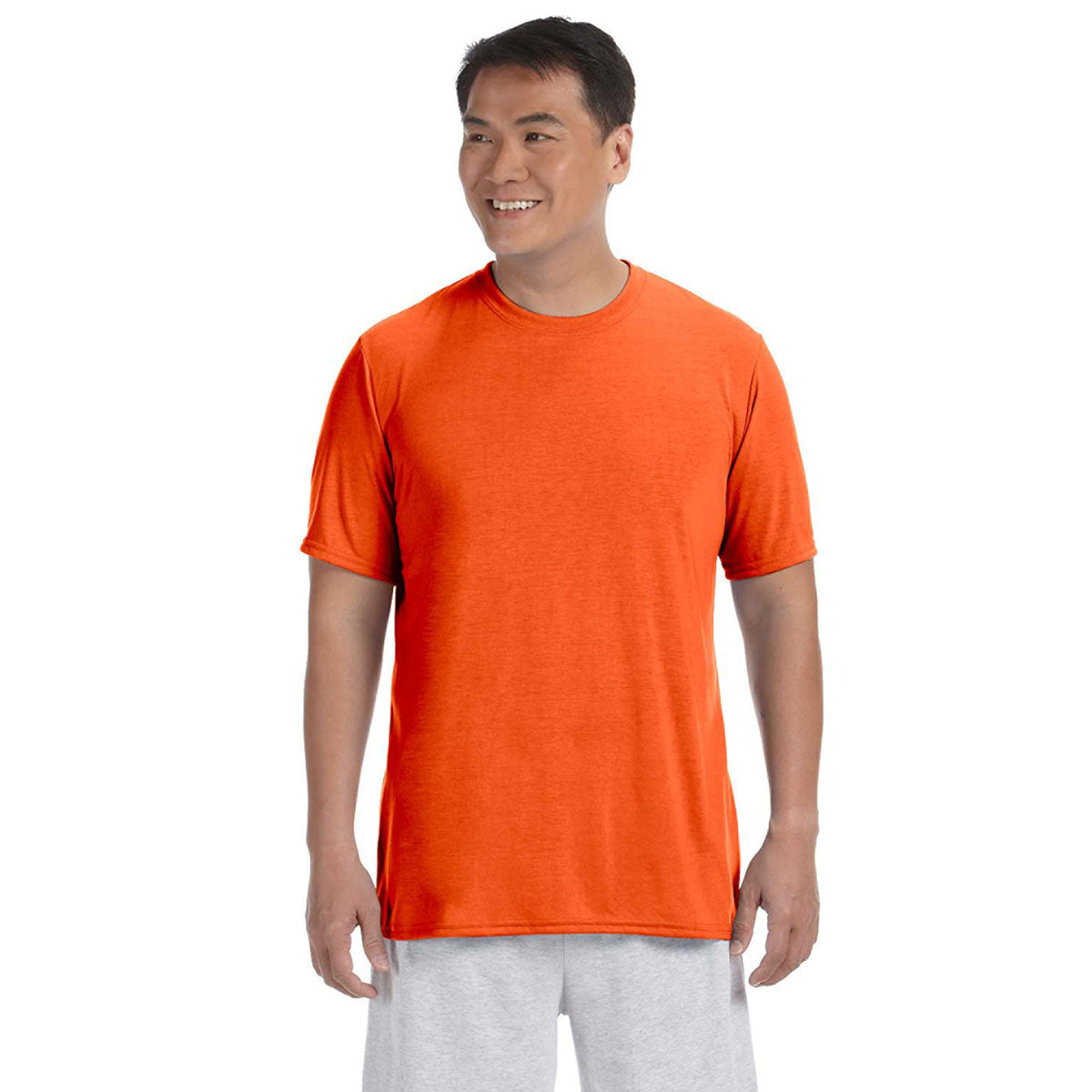 Gildan Men's Stunning Orange Performance T-Shirt