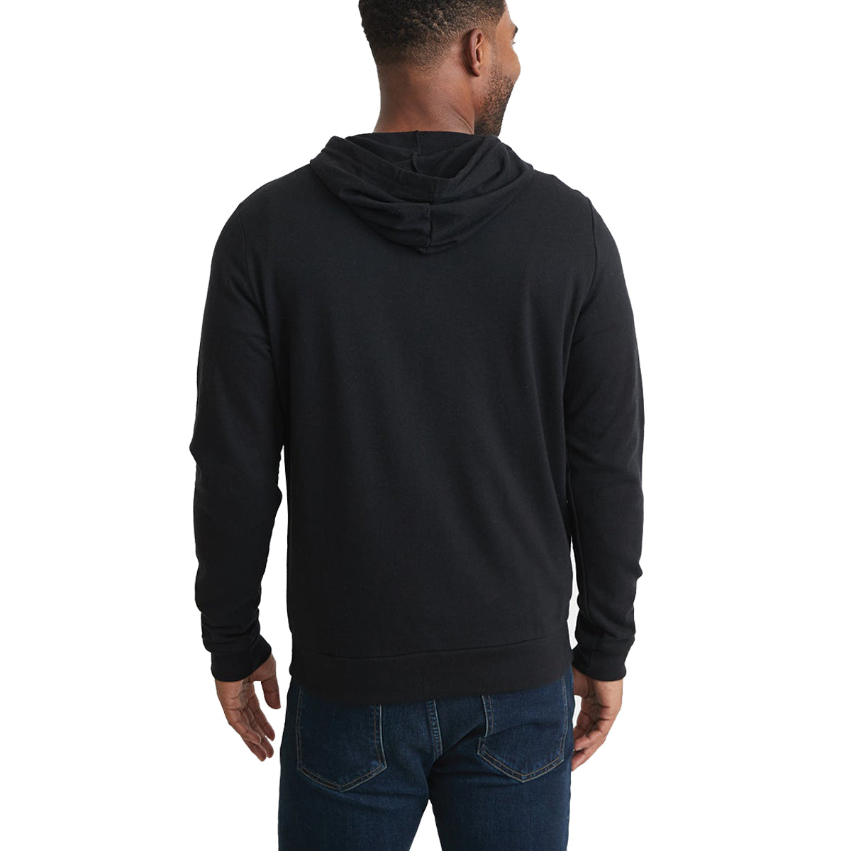 Marine Layer Men's Stylish Black Afternoon Hoodie