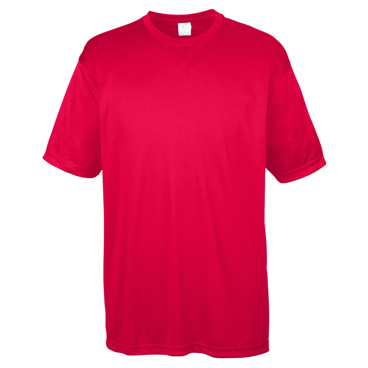 UltraClub Men's Red Cool & Dry Performance T-Shirt: The Ultimate Comfort Choice