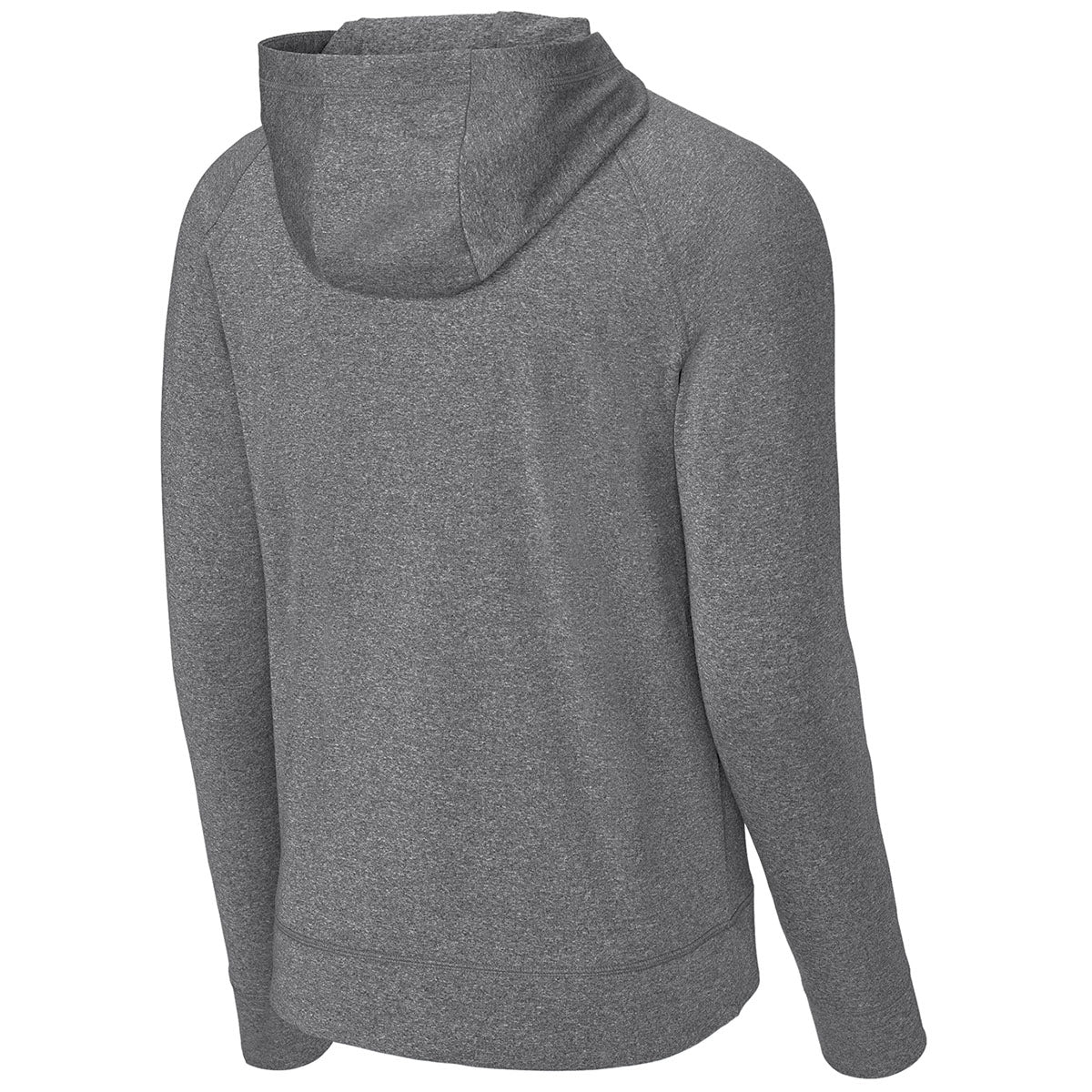 Sport-Tek Men's Charcoal Grey Heather Sport-Wick Stretch 1/2-Zip Hoodie: The Ultimate Workout Essential