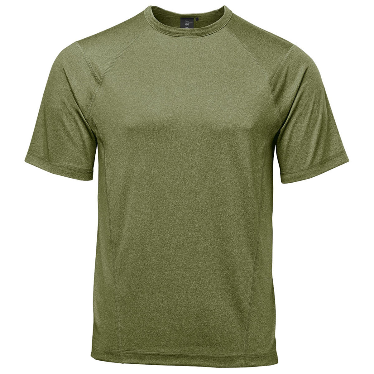 Stormtech Men's Sage Green Heather Volante H2X-DRY Short Sleeve Tee: Eco-Friendly Comfort