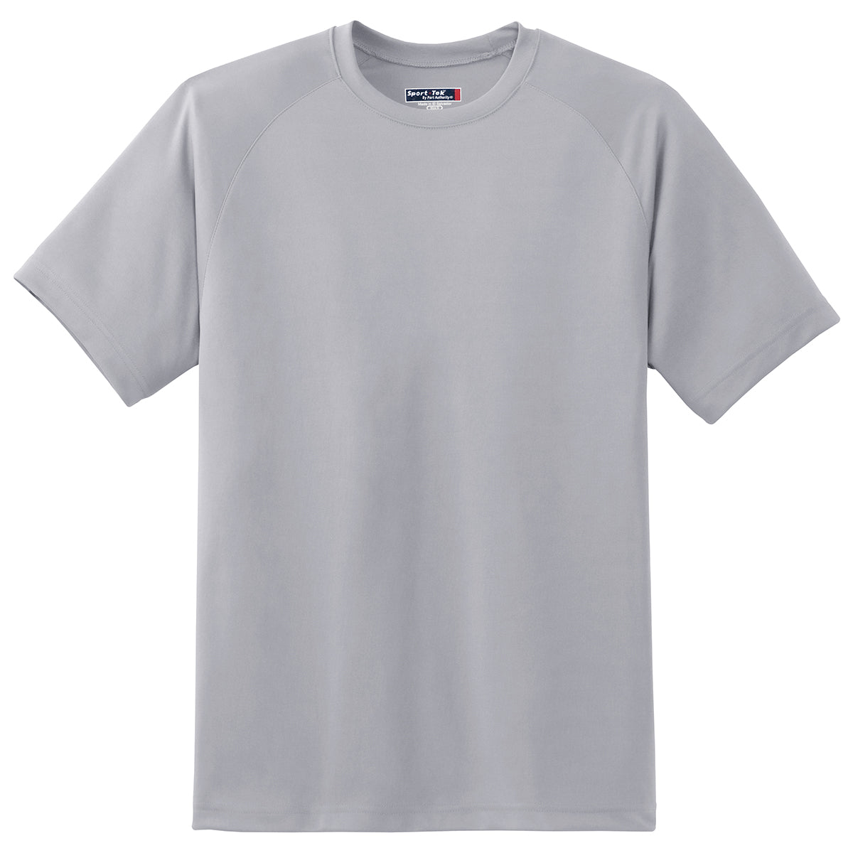 Sport-Tek Men's Silver Dry Zone Short Sleeve Raglan T-Shirt: The Ultimate Corporate Apparel