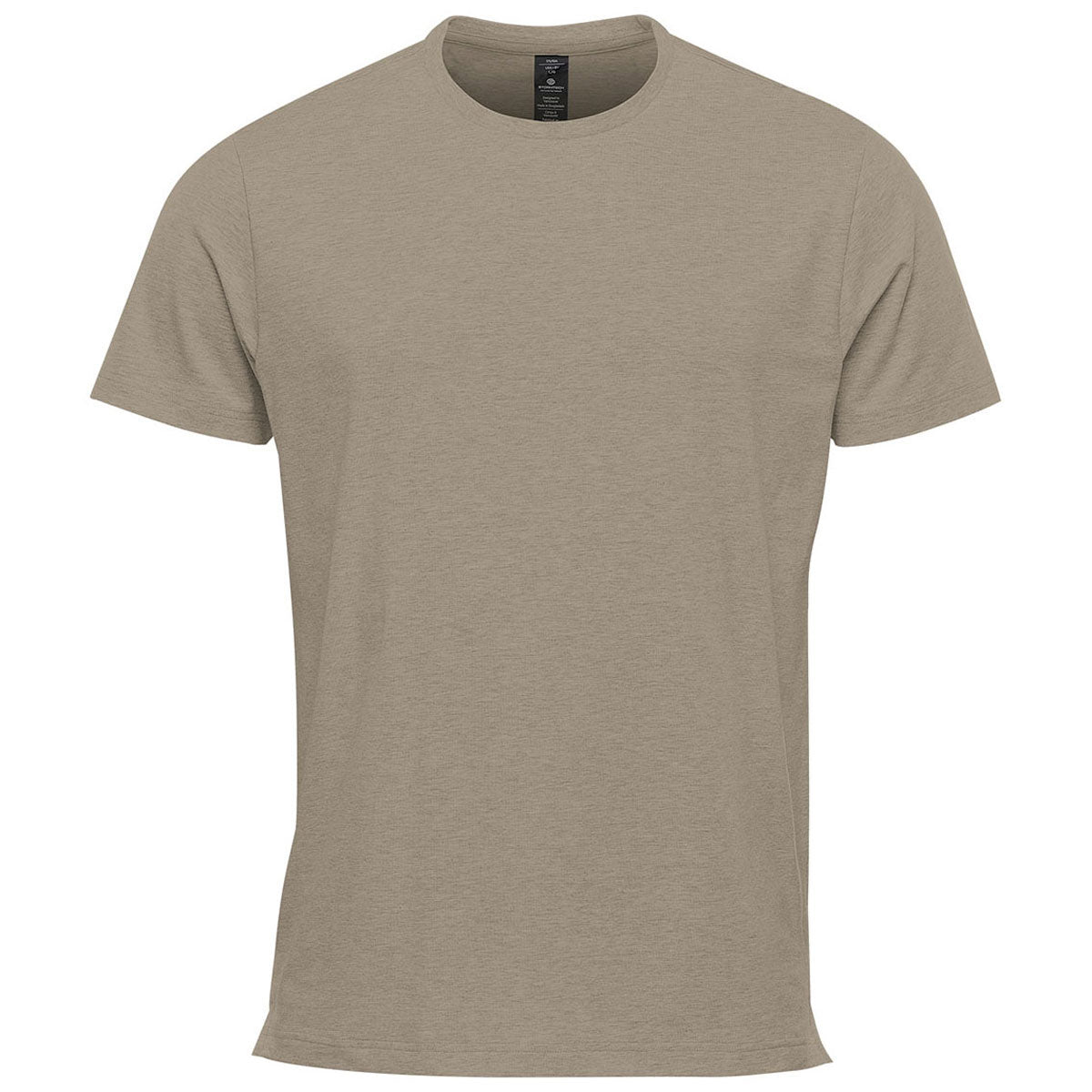 Stormtech Men's Taupe Montebello Performance Short Sleeve Tee - The Ultimate Sustainable Apparel