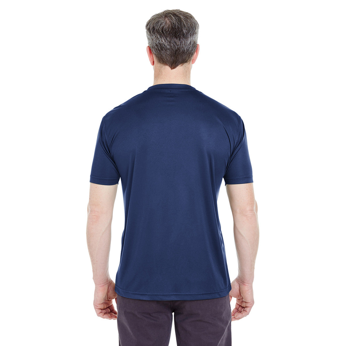 UltraClub Men's Navy Cool & Dry Sport Performance Interlock T-Shirt - The Ultimate Men's Activewear