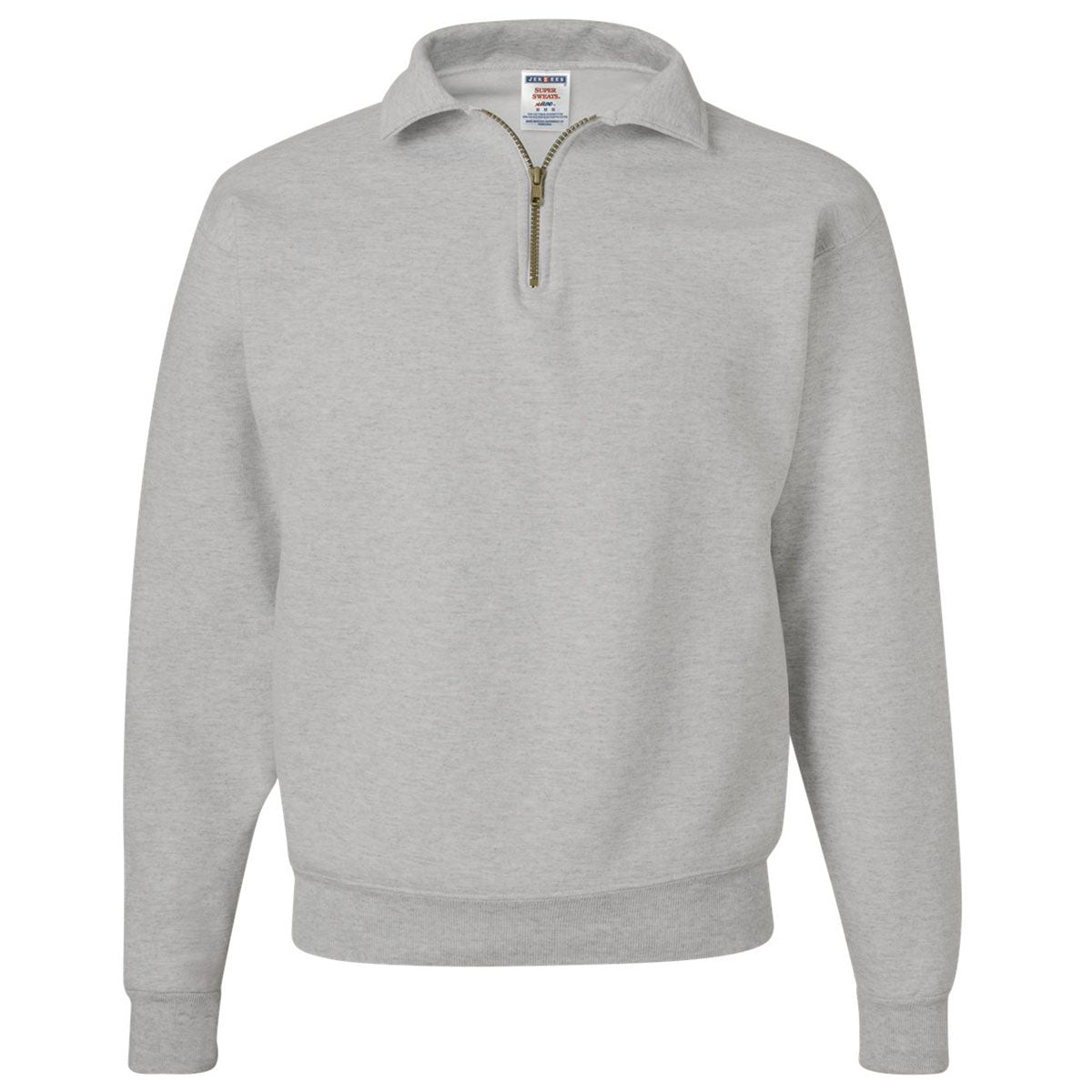 Jerzees Men's Stylish NuBlend Quarter-Zip Cadet Collar Sweatshirt