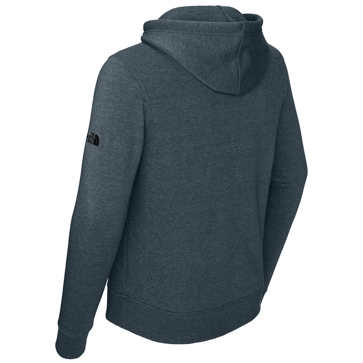 The North Face Men's Urban Navy Heather Sleeve Logo Pullover Hoodie: Show Your Team Pride!