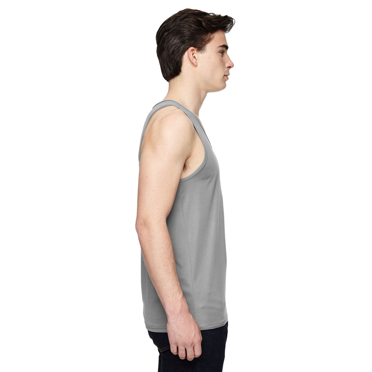 Augusta Sportswear Men's Stunning Silver Grey Training Tank