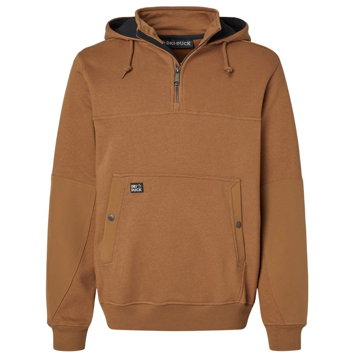 Dri Duck Men's Saddle Mission Quarter-Zip Hooded Pullover: The Ultimate Outdoor Essential