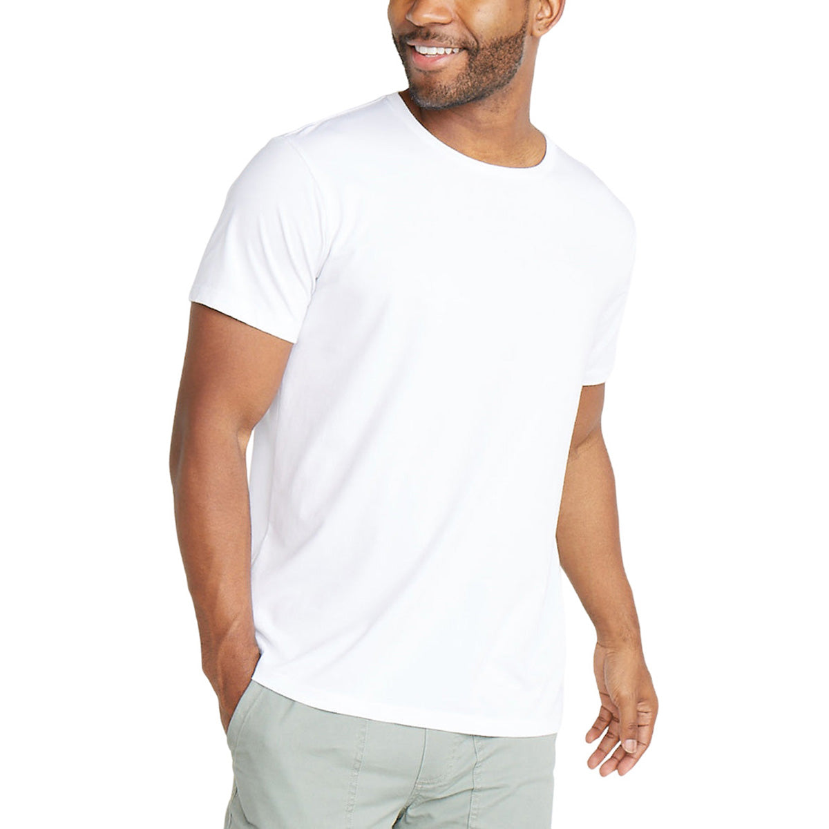 Marine Layer Men's Stunning White Signature Crew