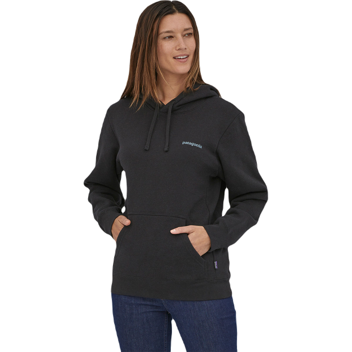 Patagonia Ink Black Unisex Fitz Roy Icon Uprisal Hoody - Customizable Corporate Gift