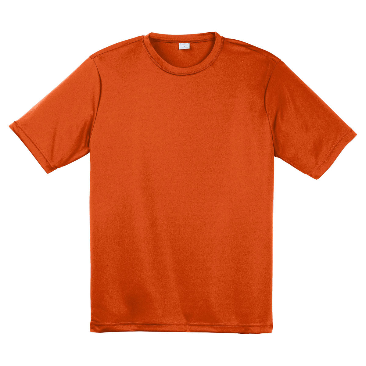 Sport-Tek Men's Stunning Deep Orange PosiCharge Competitor Tee - Ideal for Branded Apparel