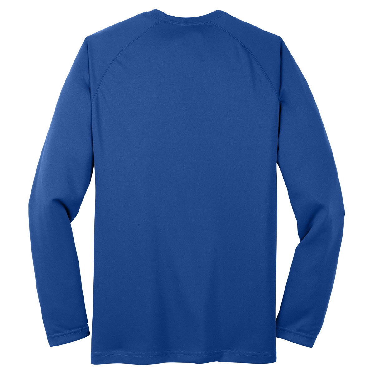 Sport-Tek Men's Stunning True Royal Dry Zone Long Sleeve Raglan T-Shirt - Must-Have!