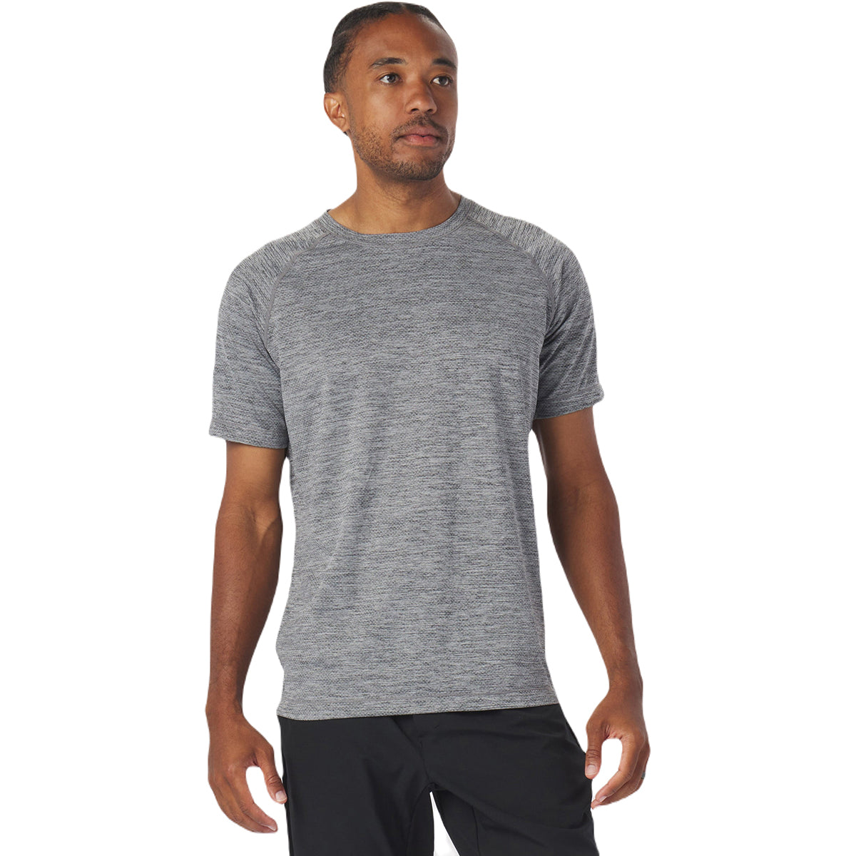 Glyder Men's Black Motivator Raglan Tee: A Stylish and Comfortable Promotional Must-Have