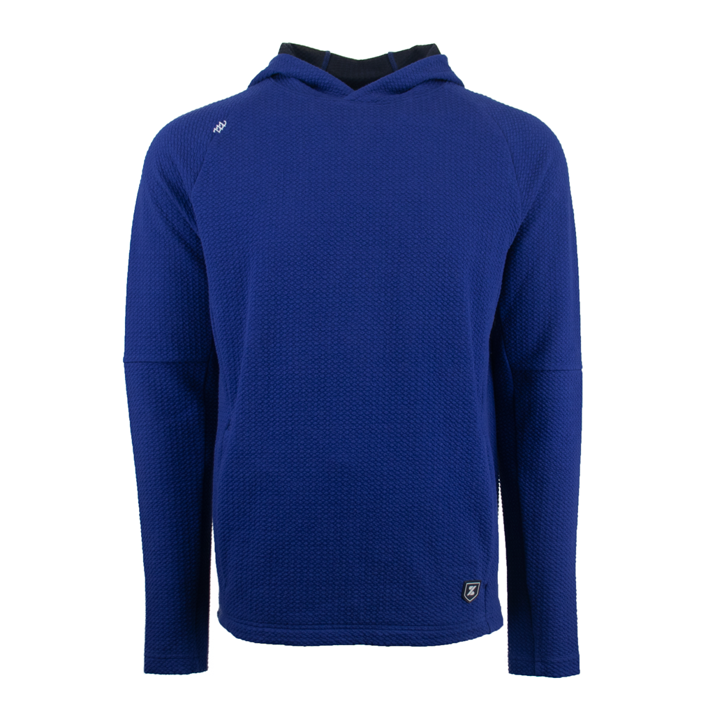 48-Hour Zusa Unisex Cobalt Afton: The Ultimate Textured Hoodie