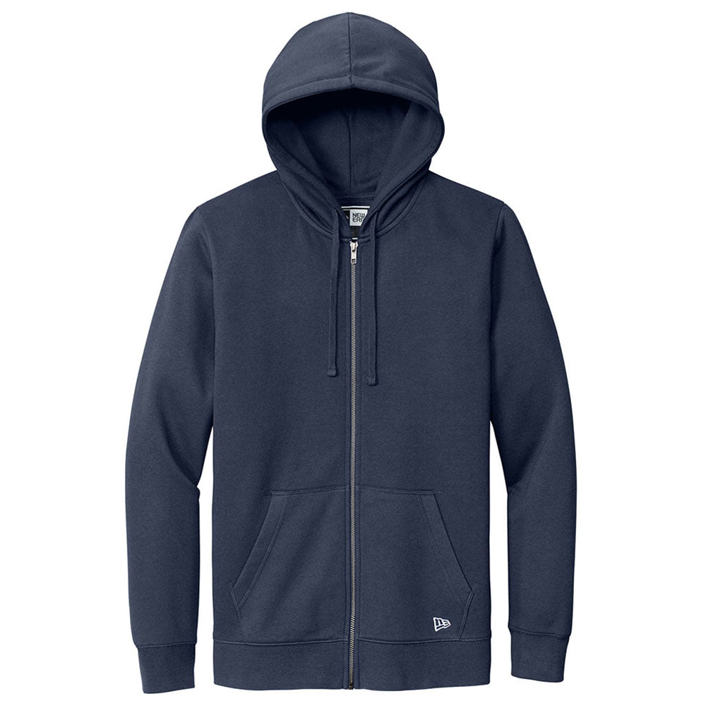 New Era Men's Stunning True Navy Comeback Fleece Full-Zip Hoodie - Order Now!