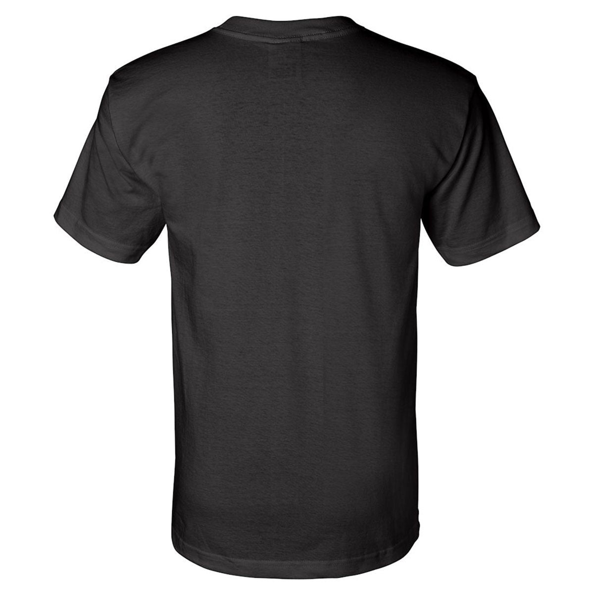 Bayside Men's Premium Black Union-Made Short Sleeve T-Shirt