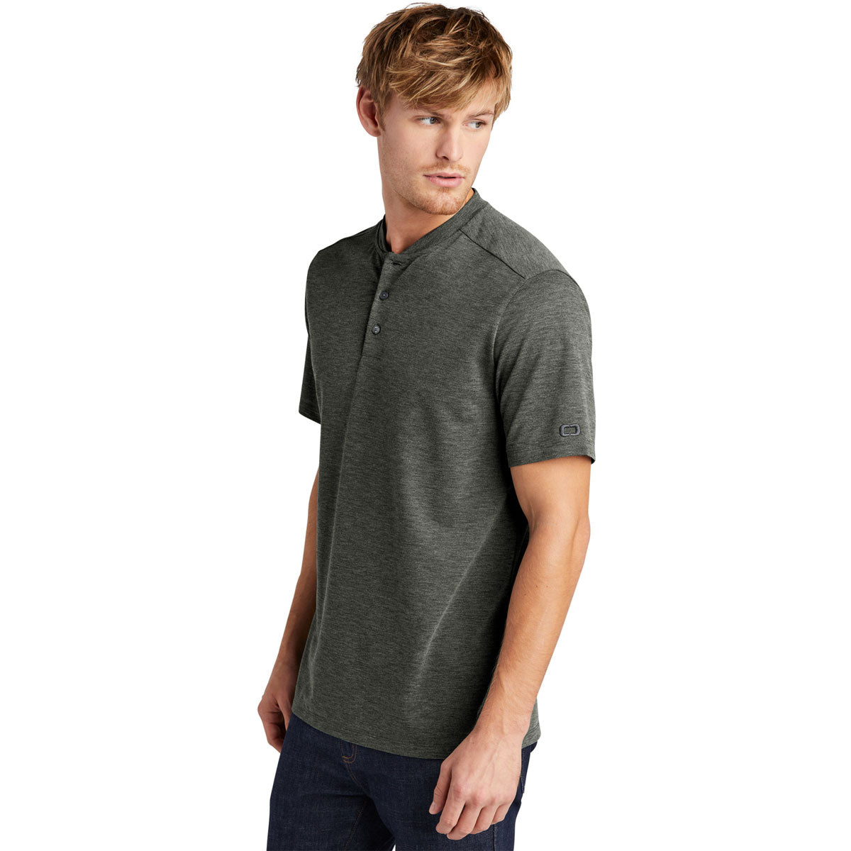 OGIO Men's Tarmac Grey Evolution Henley: Your Ultimate Adventure Top
