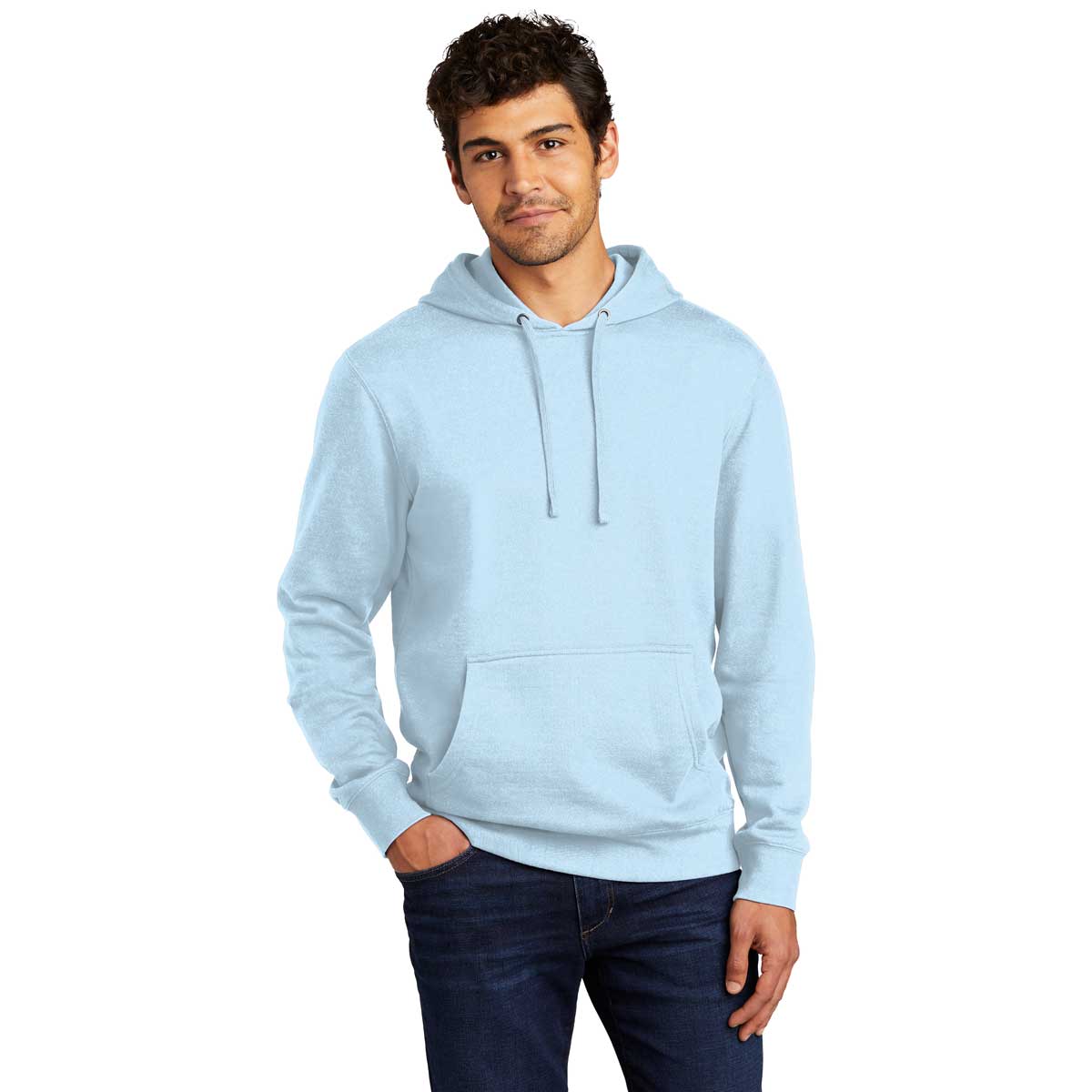 District Men's Stunning Ice Blue V.I.T. Fleece Hoodie