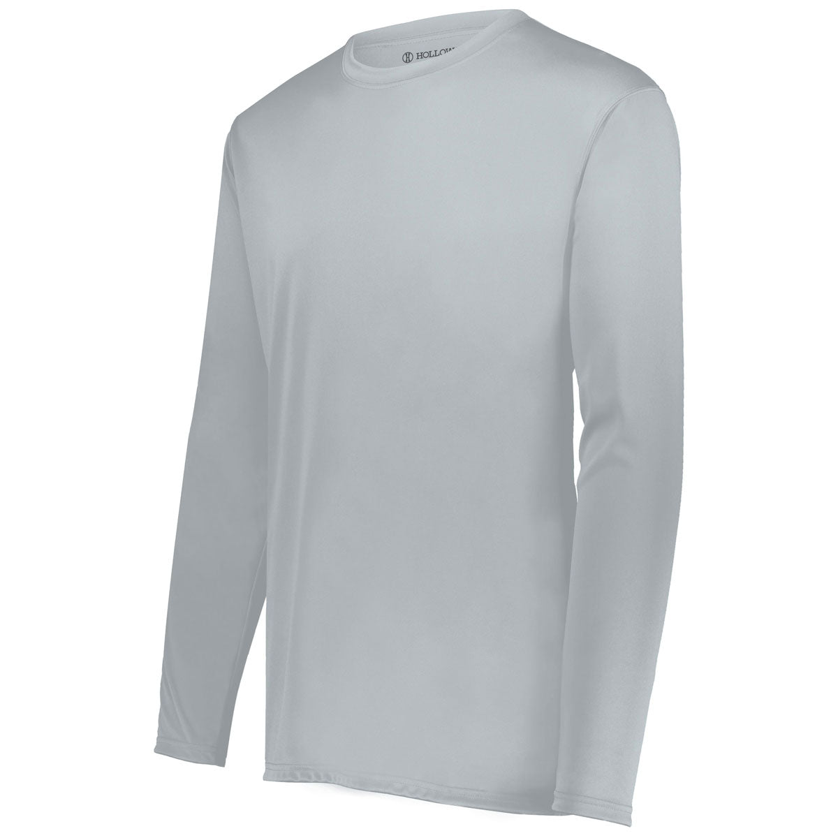 Holloway Men's Silver Momentum Long Sleeve Tee: The Ultimate Outdoor Essential