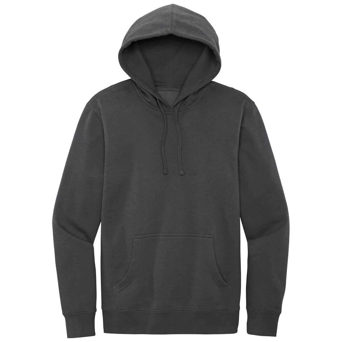 District Men's Charcoal V.I.T. Fleece Hoodie - The Ultimate Comfort Wear