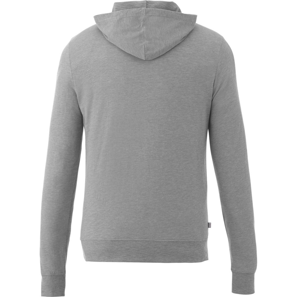 Elevate Men's Stylish Heather Grey Howson Knit Hoodie